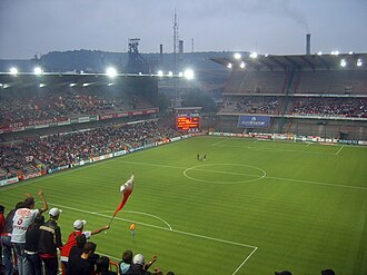 Vista panorámica del Estadio Maurice Dufrasne