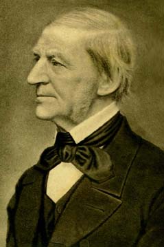 Fotografía de Ralph Waldo Emerson en su madurez