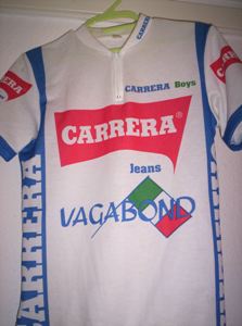 Fotografía histórica del equipo ciclista Carrera