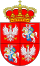 Escudo de armas real vinculado a los dominios de Segismundo III Vasa.