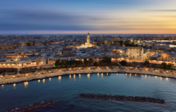 Paseo marítimo y casco antiguo de Bari