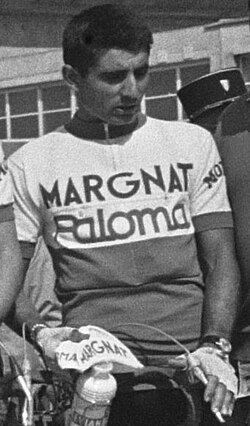 José Segú durante su participación en el Tour de Francia de 1964