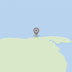 Mapa de localización del Cabo Columbia en Nunavut