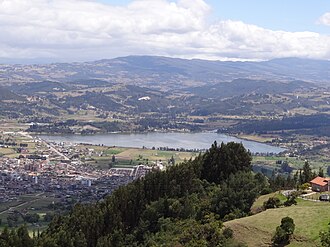Lago Sochagota en Paipa