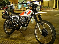 Yamaha XT 500, un clásico histórico vinculado al desarrollo de motos todoterreno.