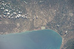 Vista del golfo de Manfredonia