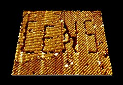 Nanomanipulación por medio de STM de una monocapa autoensamblada