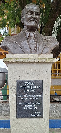 Escena representativa de la obra de Carrasquilla