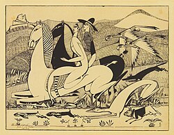 Les Faucons de Amadeo de Souza-Cardoso
