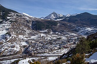 Paisaje de alta montaña en el entorno de Benasque