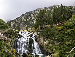 Cascada en el Forau de Aigualluts