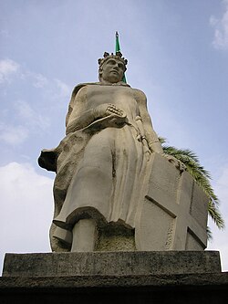 Estatua conmemorativa de Alfonso XI en Algeciras