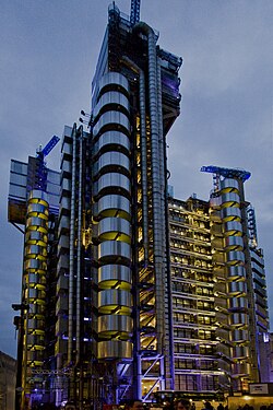 Edificio sede del Lloyd's de Londres