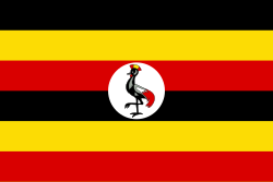 Bandera e información general de la participación de Uganda en Londres 2012