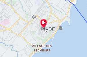Mapa detallado de Nyon