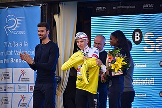 Detalles de la competición y el pelotón ciclista en la Vuelta a la Comunidad Valenciana 2020