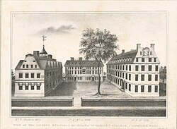Harvard College en tiempos coloniales
