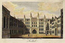 El Guildhall en 1805
