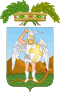Mapa y escudo de la provincia de Foggia
