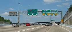 Beltway 8, una carretera de circunvalación en Houston, Texas.
