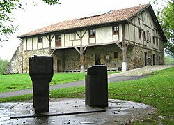 Caserío Zabalaga en el Chillida-Leku