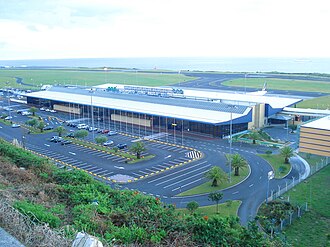 Vista general de instalaciones aeroportuarias