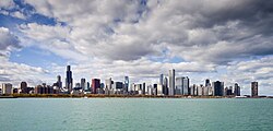 Horizonte de Chicago en el año 2012