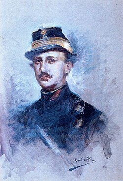 Pintura de Francisco II de Nápoles por Cecilio Plá