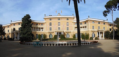 Palacio Real de Pedralbes en Barcelona