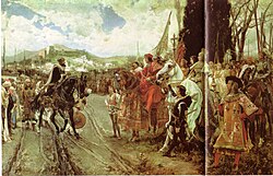 Estandarte real del Reino nazarí de Granada
