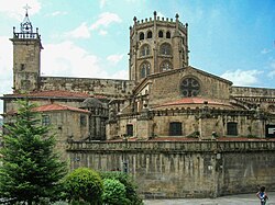 Fachada de la catedral de Orense