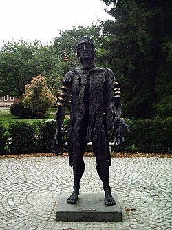 Escultura conmemorativa de la derrota de Varo en Haltern am See