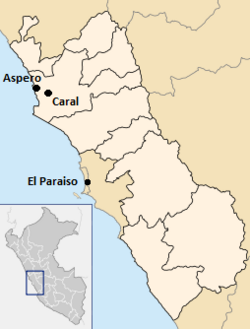 Mapa conceptual del periodo precerámico tardío