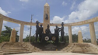 Monumento a la independencia en Arauca