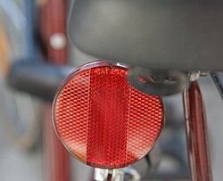 Retrorreflector de bicicleta