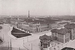 Edificios de la Città Studi en 1930