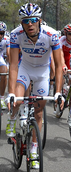 Thibaut Pinot en el Tour de Francia 2012