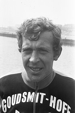 Retrato del ciclista Gerard Vianen