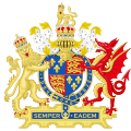 Representación del Parlamento inglés y la monarquía