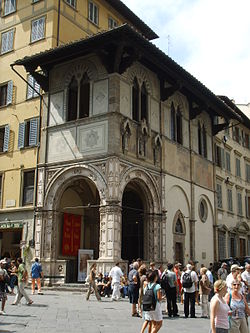 Estructura de la Loggia del Bigallo