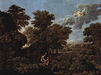 La Primavera o Adán y Eva en el Paraíso terrenal de Las cuatro estaciones