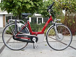 Bicicleta eléctrica de diseño urbano