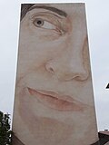 Mural artístico en el Centro Cívico