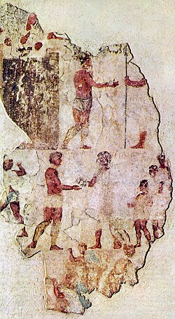 Fresco de la Tumba de Esquilino