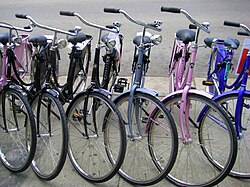Bicicletas domésticas de diseño clásico