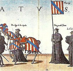Emblema heráldico en exequias reales