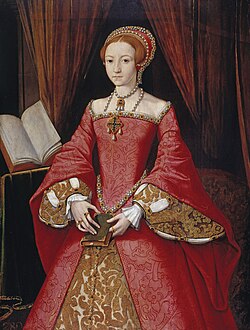 Isabel Tudor como princesa