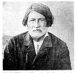Cacique Modesto Inacayal en 1885.