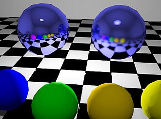 Imagen generada por ordenador mediante software de modelado 3D