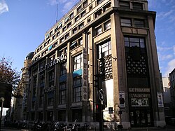 Antigua sede de Le Figaro en París